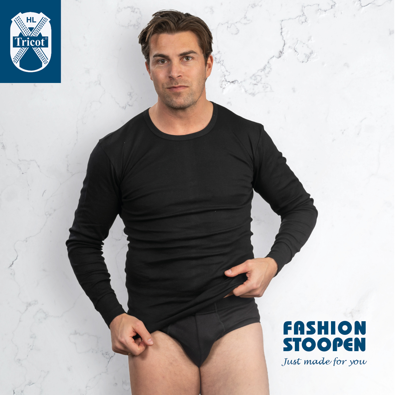 Slip sport zwart