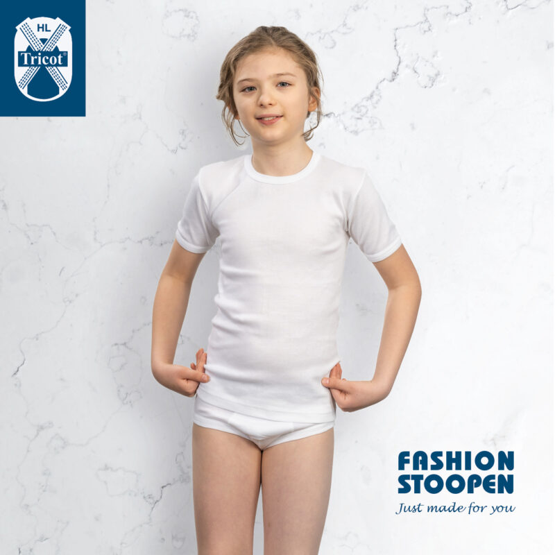 T-shirt korte mouw wit