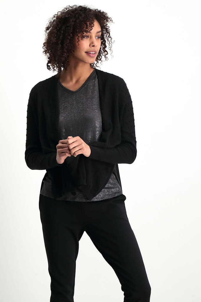 Zwarte cardigan - Afbeelding 5