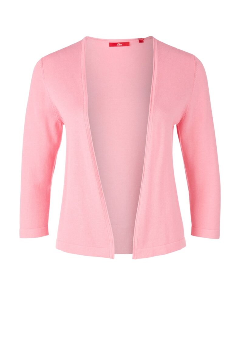 Roze cardigan