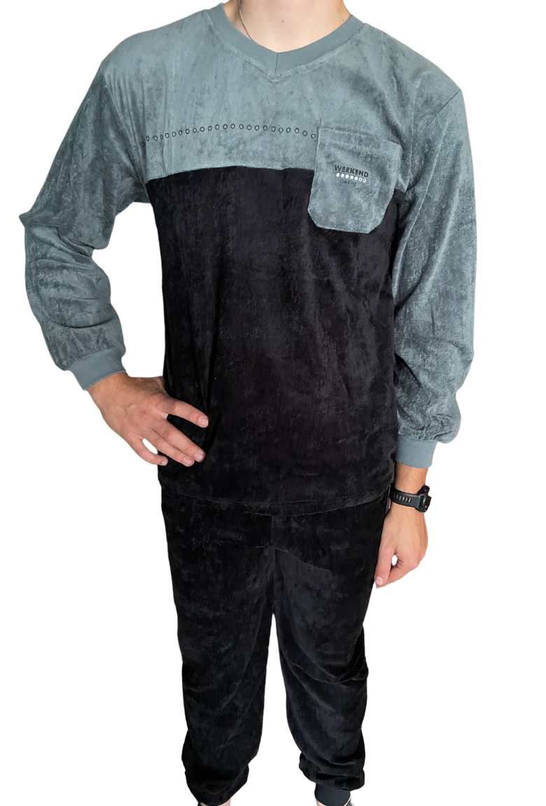 Pyjama met borstzakje