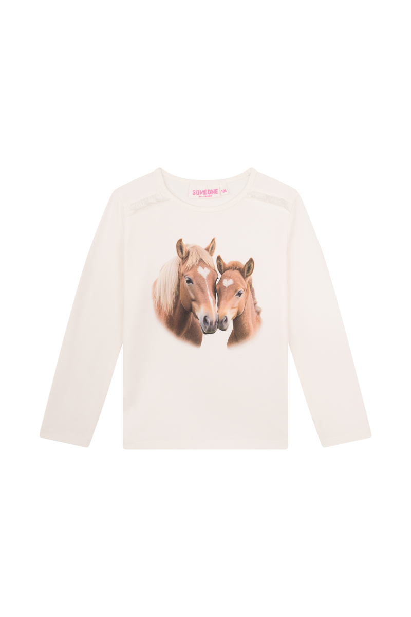 Meisjes t-shirt lange mouw